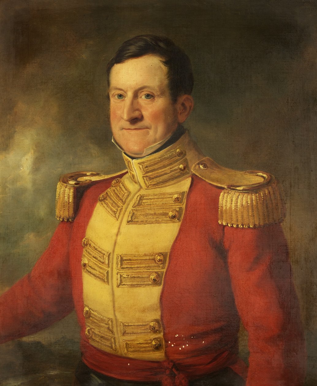 Porträtt av major George Jenkins av Ramsay Richard Reinagle