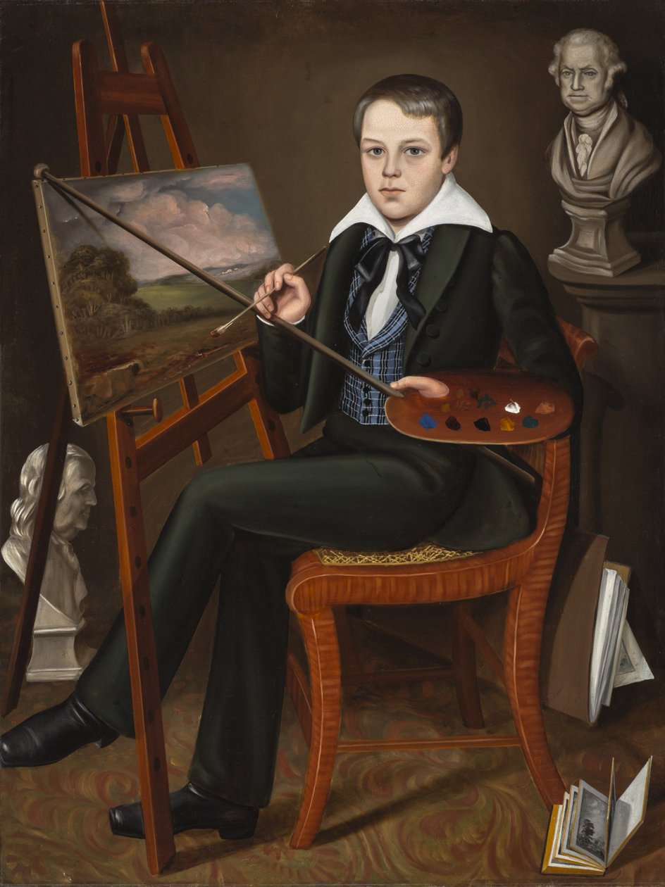Den unge konstnären, ca 1838-39 av Randall attr. to Palmer