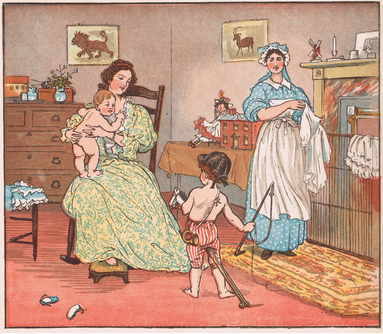Hejdå baby Bunting av Randolph Caldecott