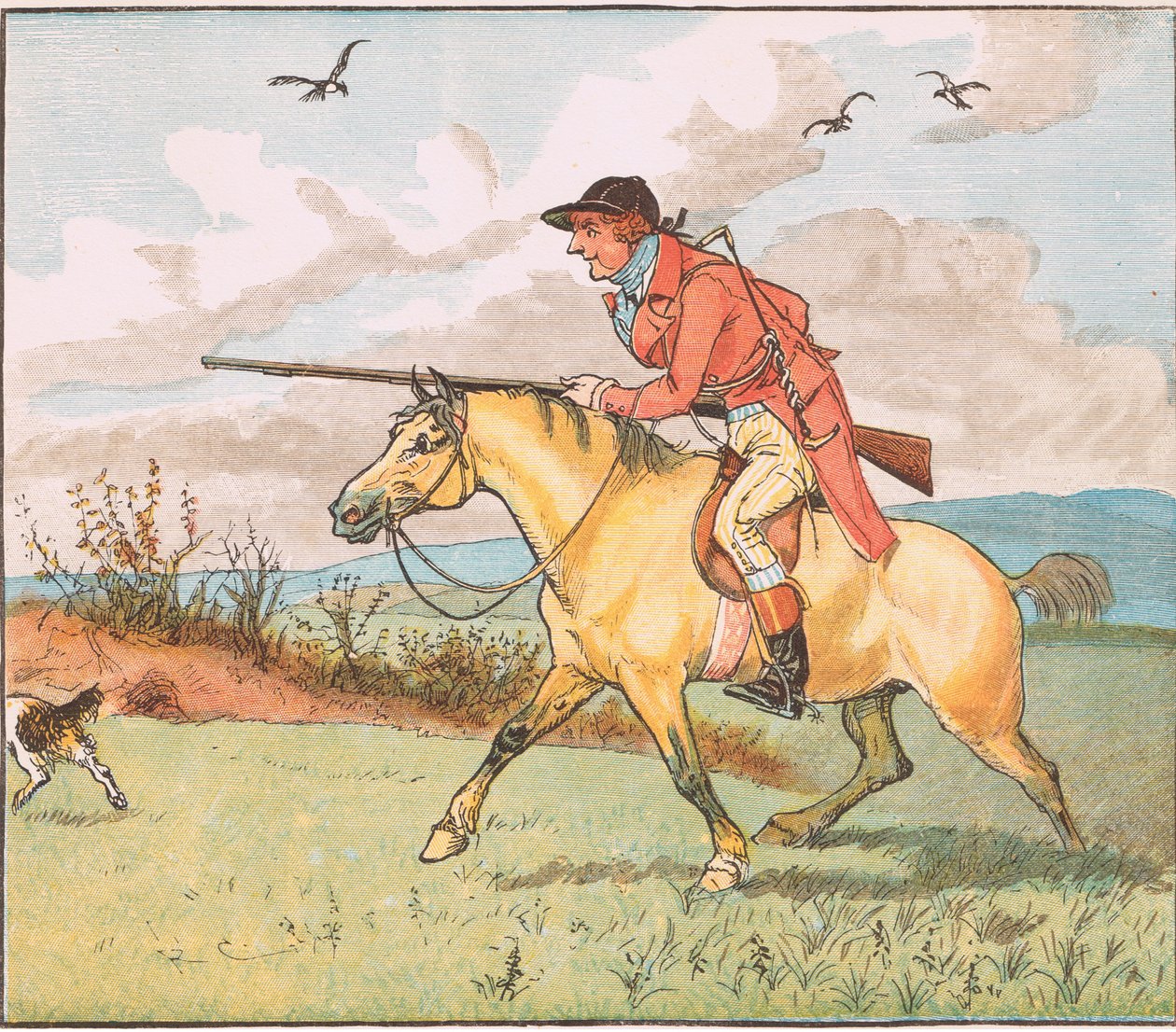Pappa har gått på jakt av Randolph Caldecott