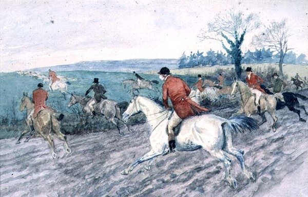 Fox Hunting: Full Cry av Randolph Caldecott