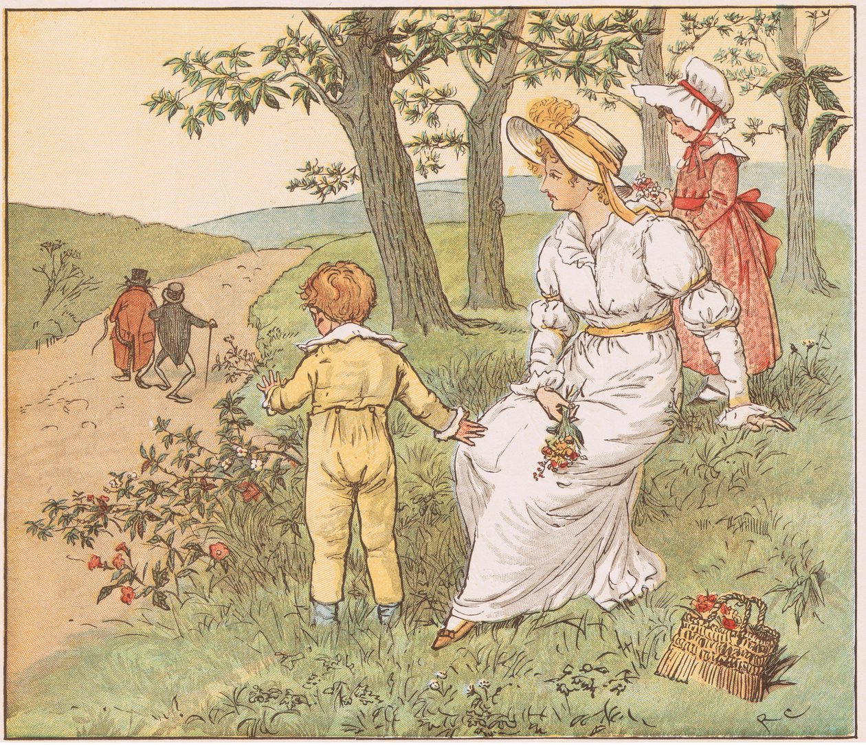 Be, herr Rat vill du följa med mig av Randolph Caldecott