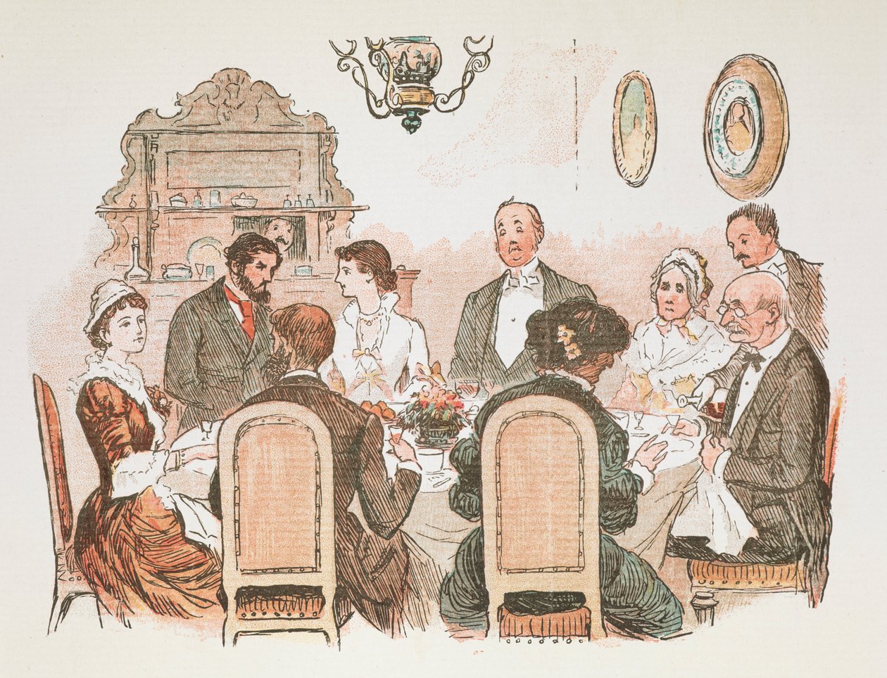 En matscen. av Randolph Caldecott
