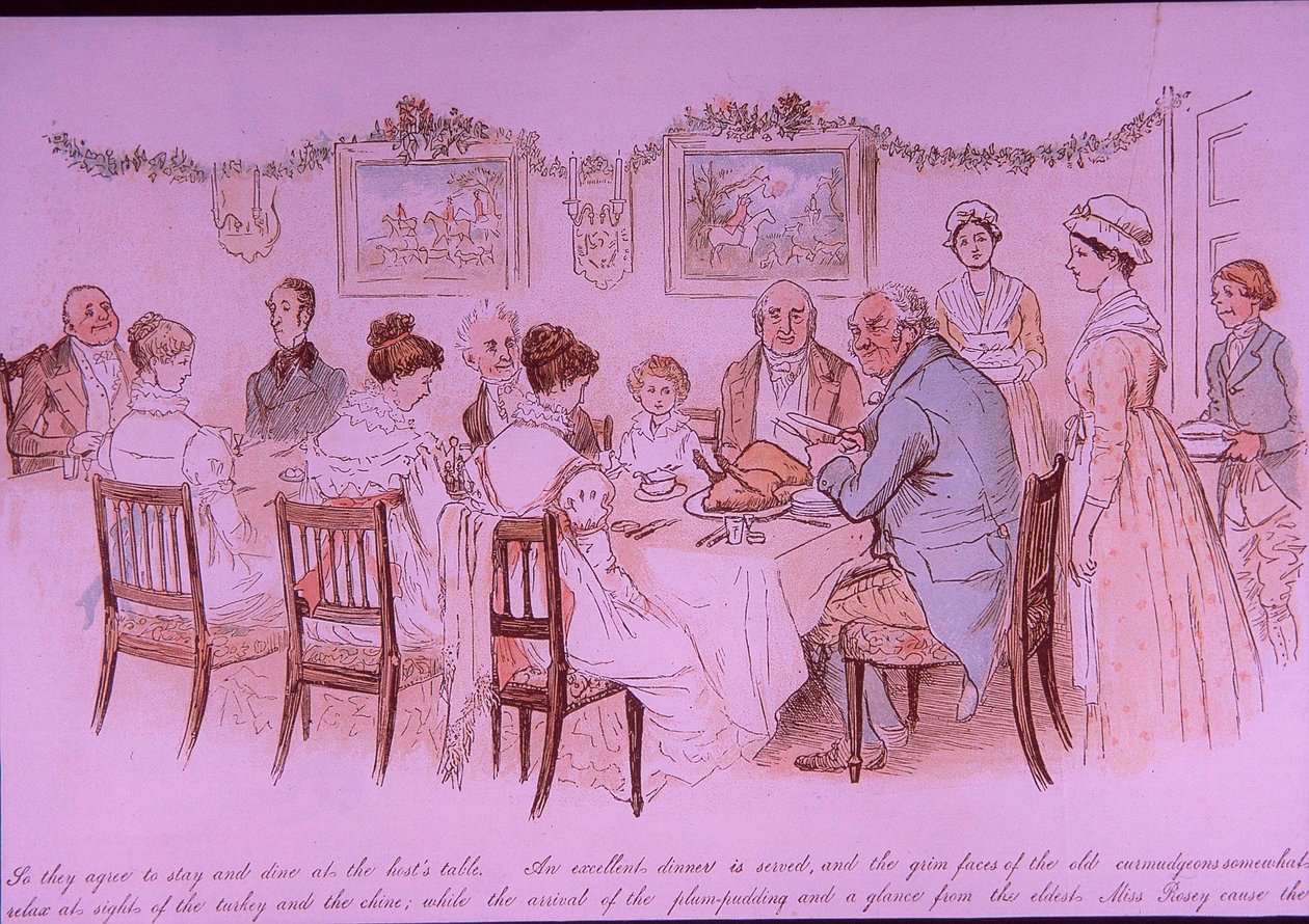 julmiddag av Randolph Caldecott