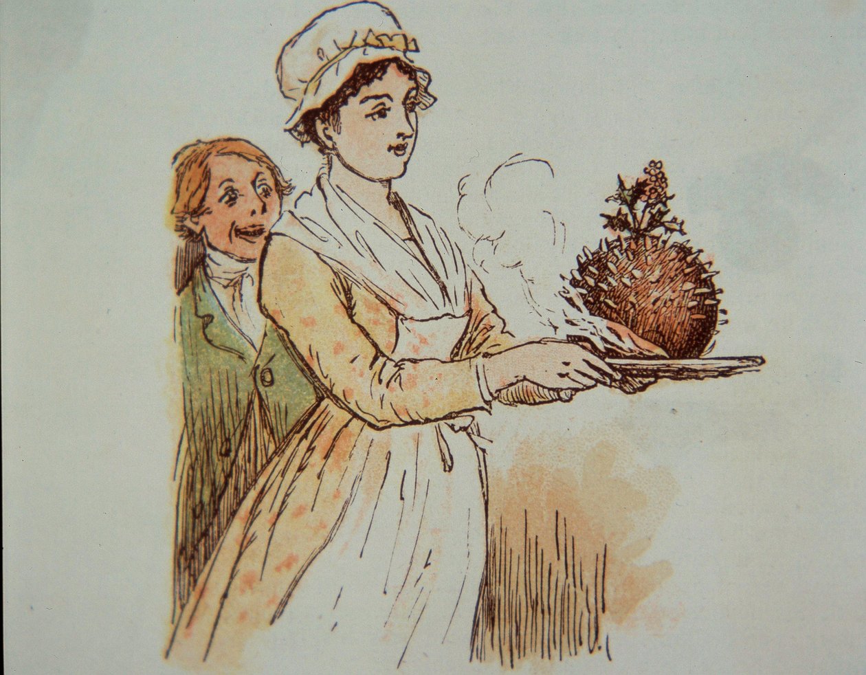jul pudding av Randolph Caldecott