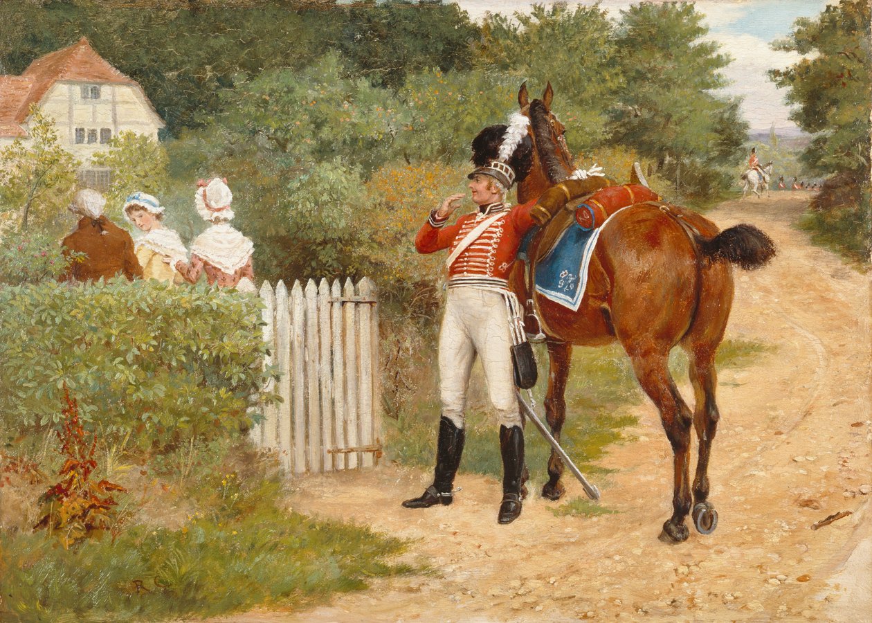 Flickan jag lämnade bakom mig av Randolph Caldecott