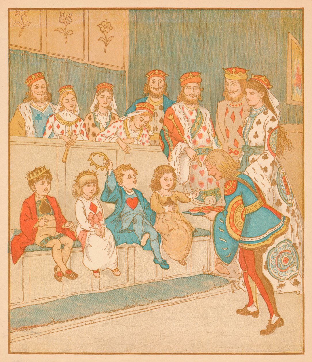 The Knave of Hearts, Brought back those Tarts, 1880. av Randolph Caldecott