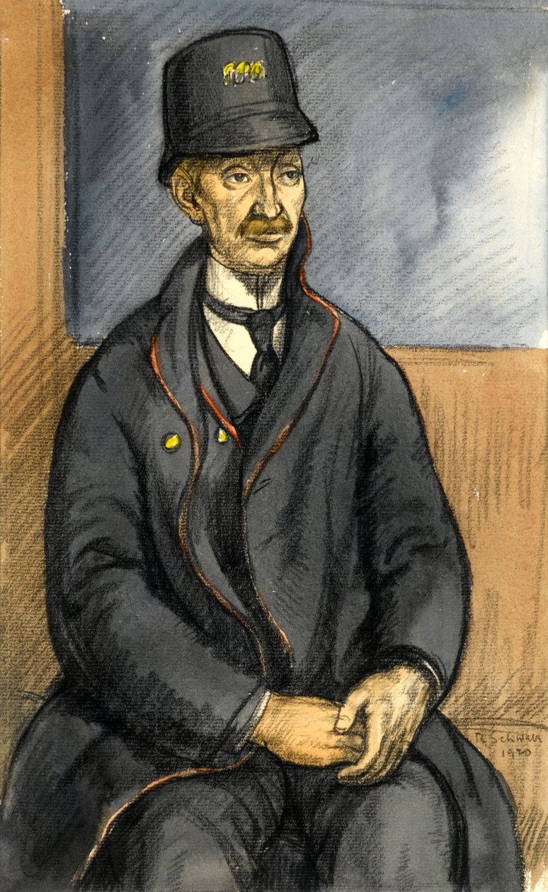 En brevbärare av Randolph Schwabe