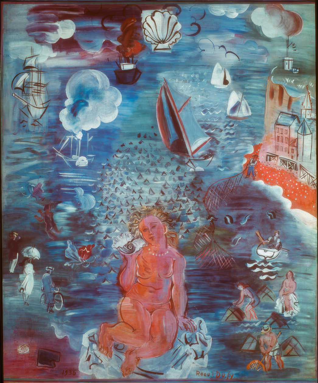 Amphitrite av Raoul Dufy