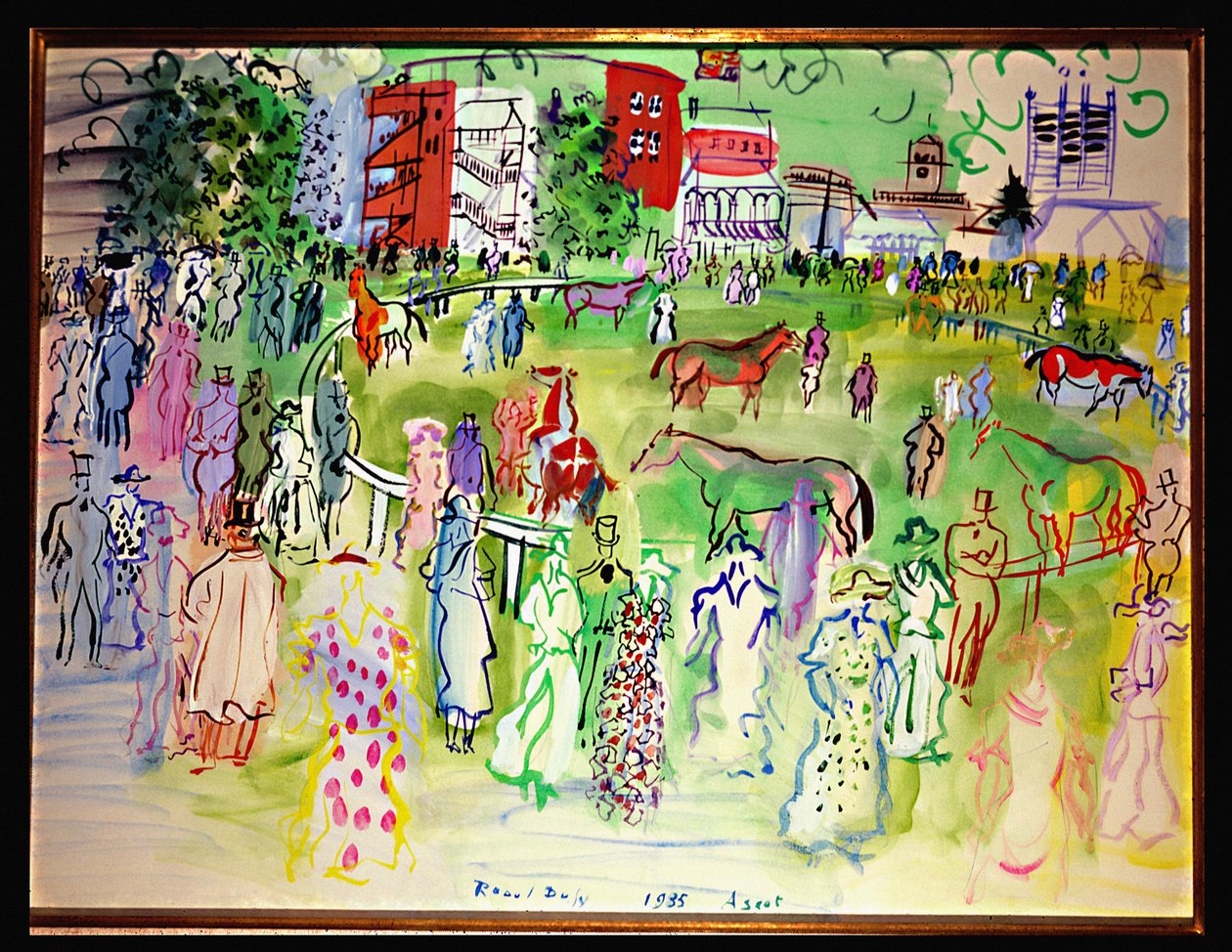 Ascot av Raoul Dufy