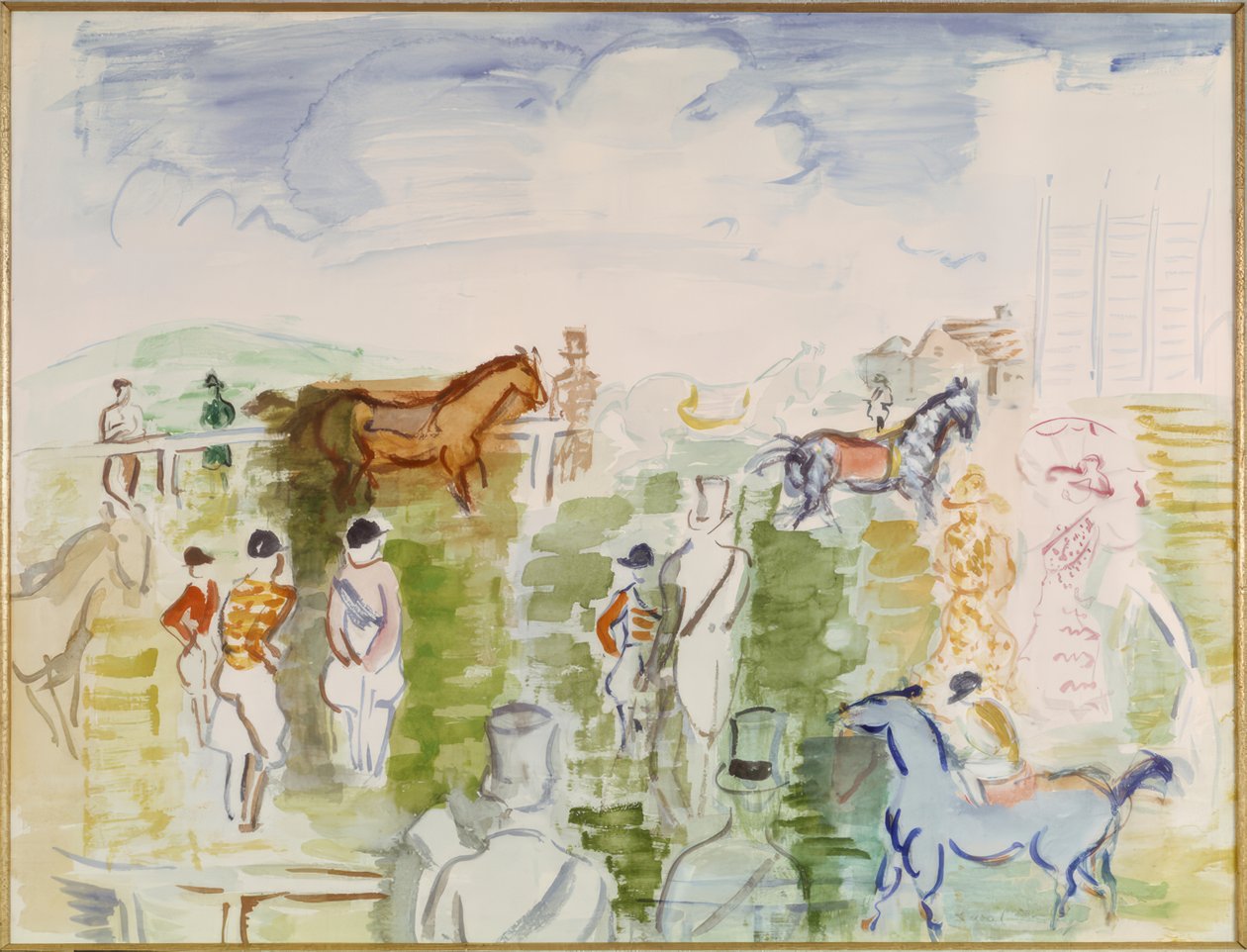 På paddocken av Raoul Dufy