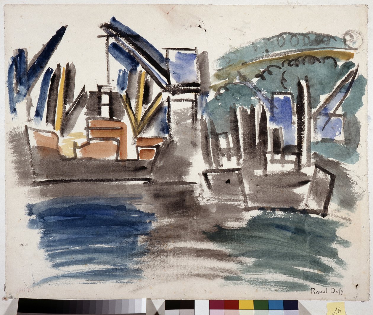 Positioner av Raoul Dufy