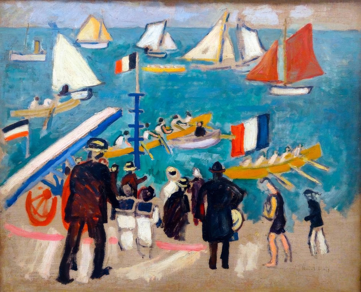 Regattorna av Raoul Dufy