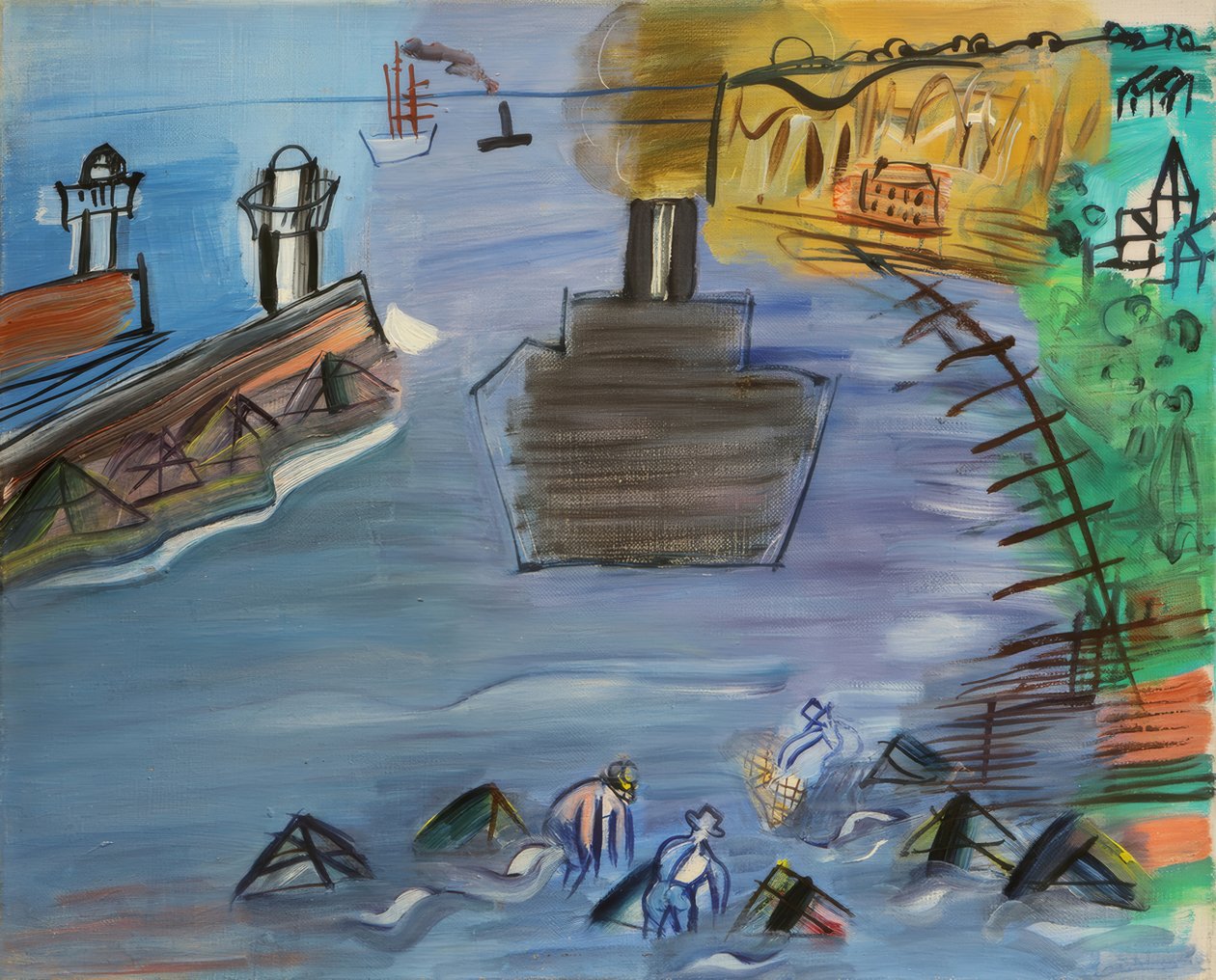 Den svarta frakten av Raoul Dufy