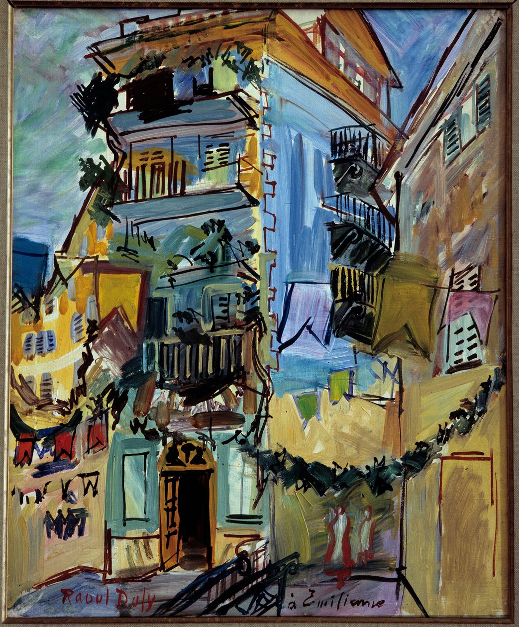 I Emilienne, Nice i maj av Raoul Dufy