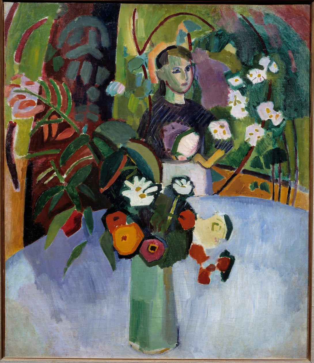 Jeanne i blommorna av Raoul Dufy