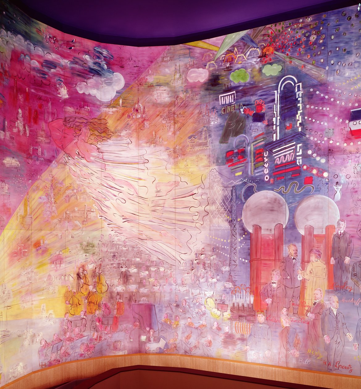 La Avgift Electicite av Raoul Dufy