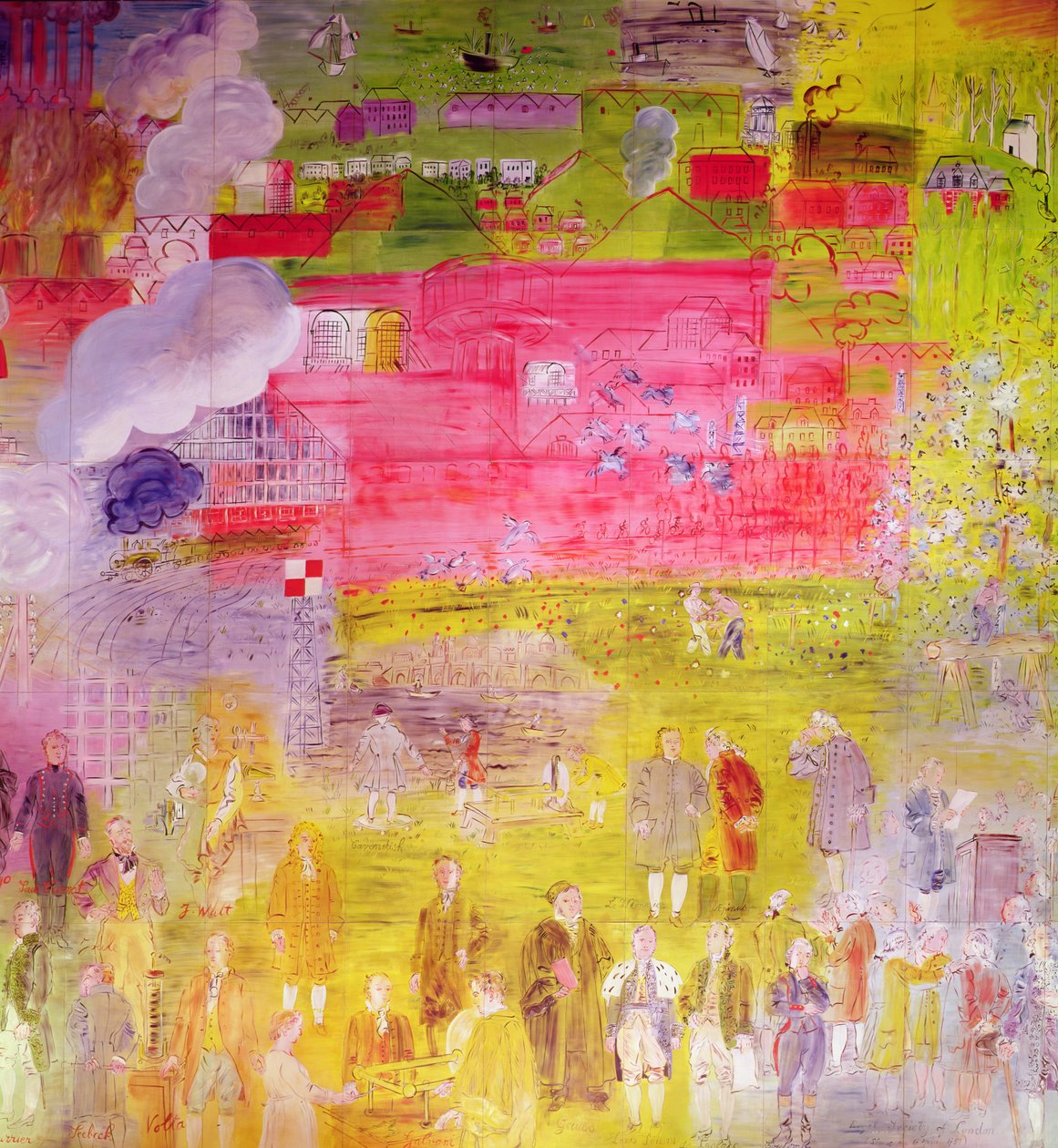 La Fee Electricite av Raoul Dufy