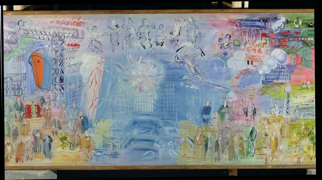 La Fee Electricite av Raoul Dufy