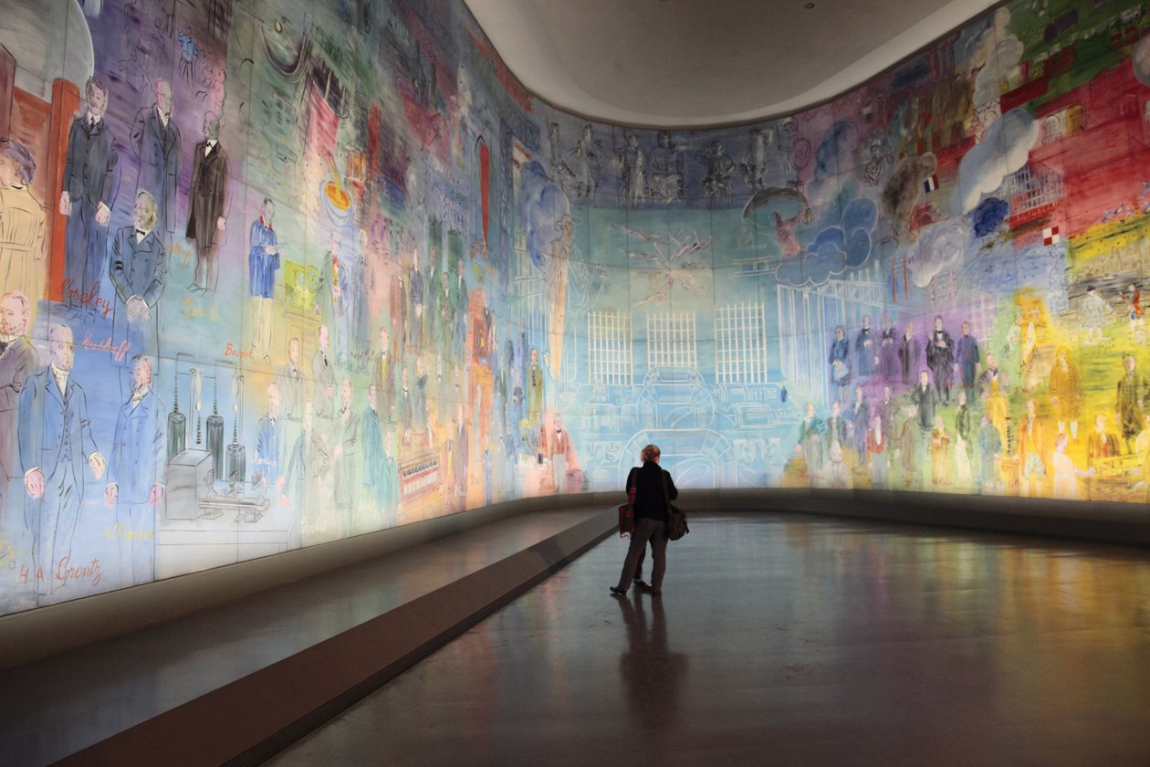 La Fee Electricite, i Dufy-rummet på Musee d