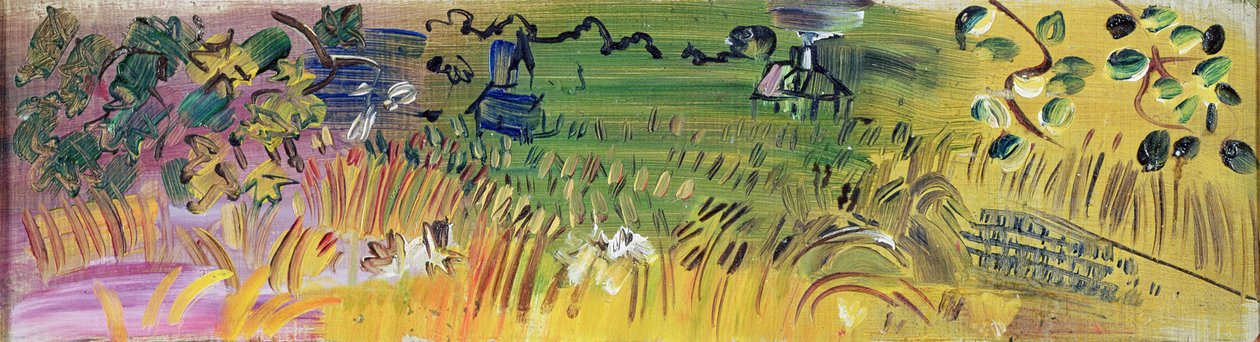 Landskap (olja på duk) av Raoul Dufy