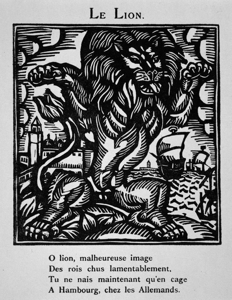 Lejonet - i "Le Bestiaire ou cortège d
