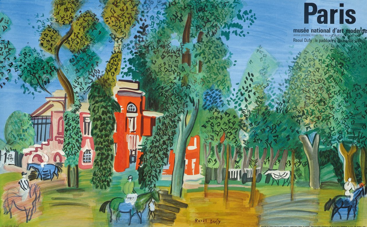 Paris, Nationalmuseet för modern konst av Raoul Dufy