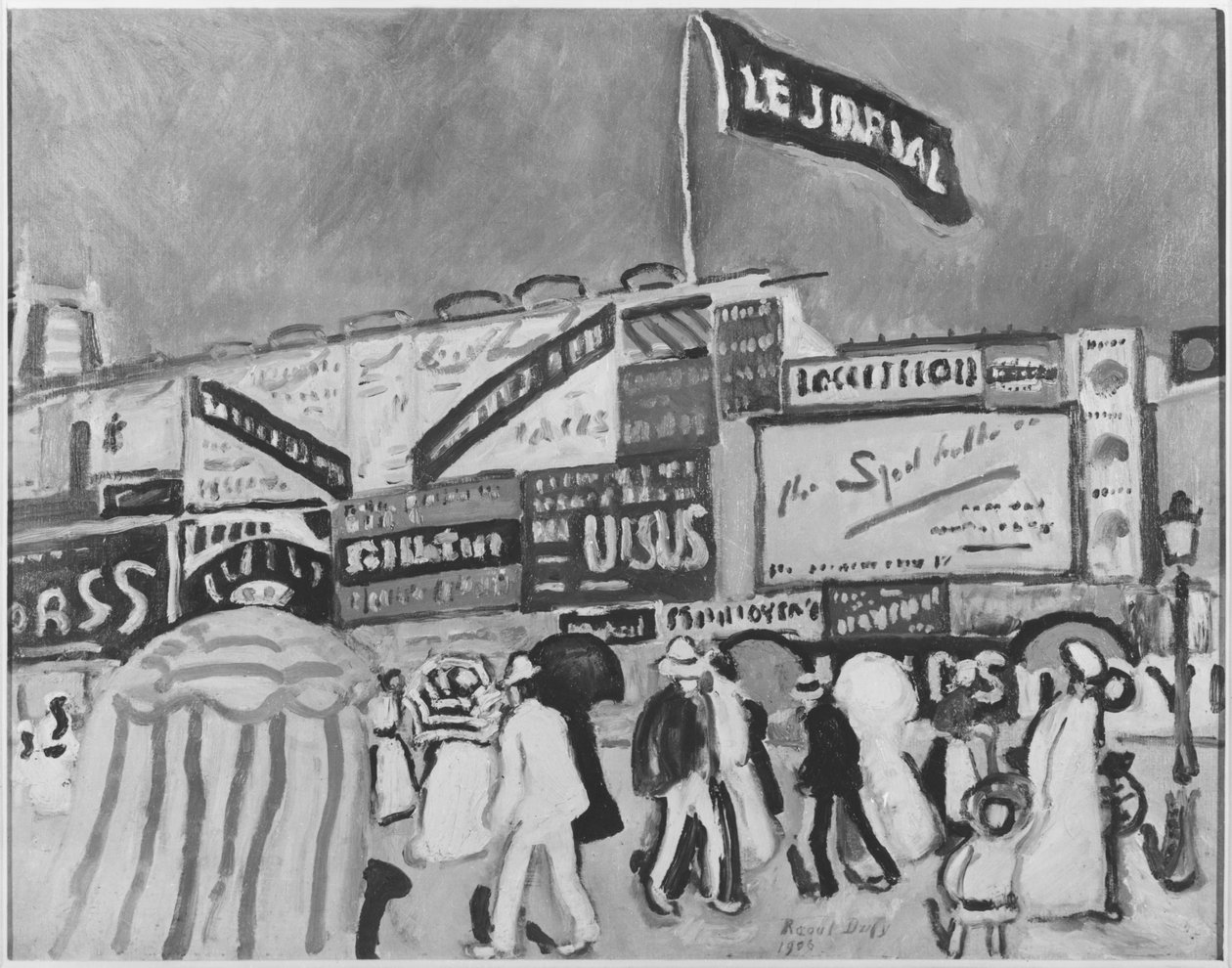 Affischer på Trouville av Raoul Dufy
