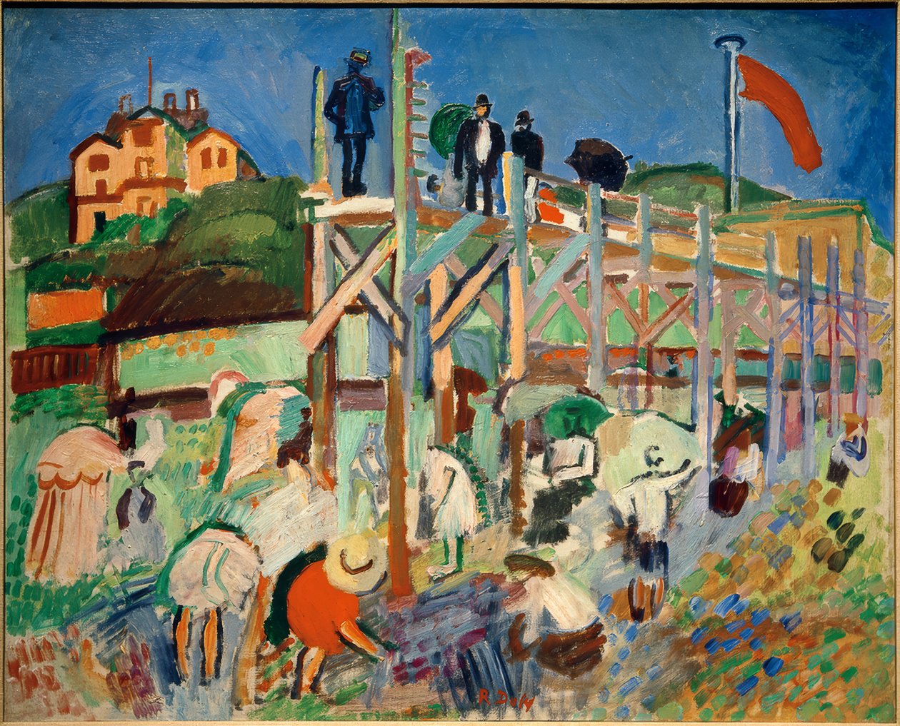 Sainte-Adresse, La Jetée av Raoul Dufy