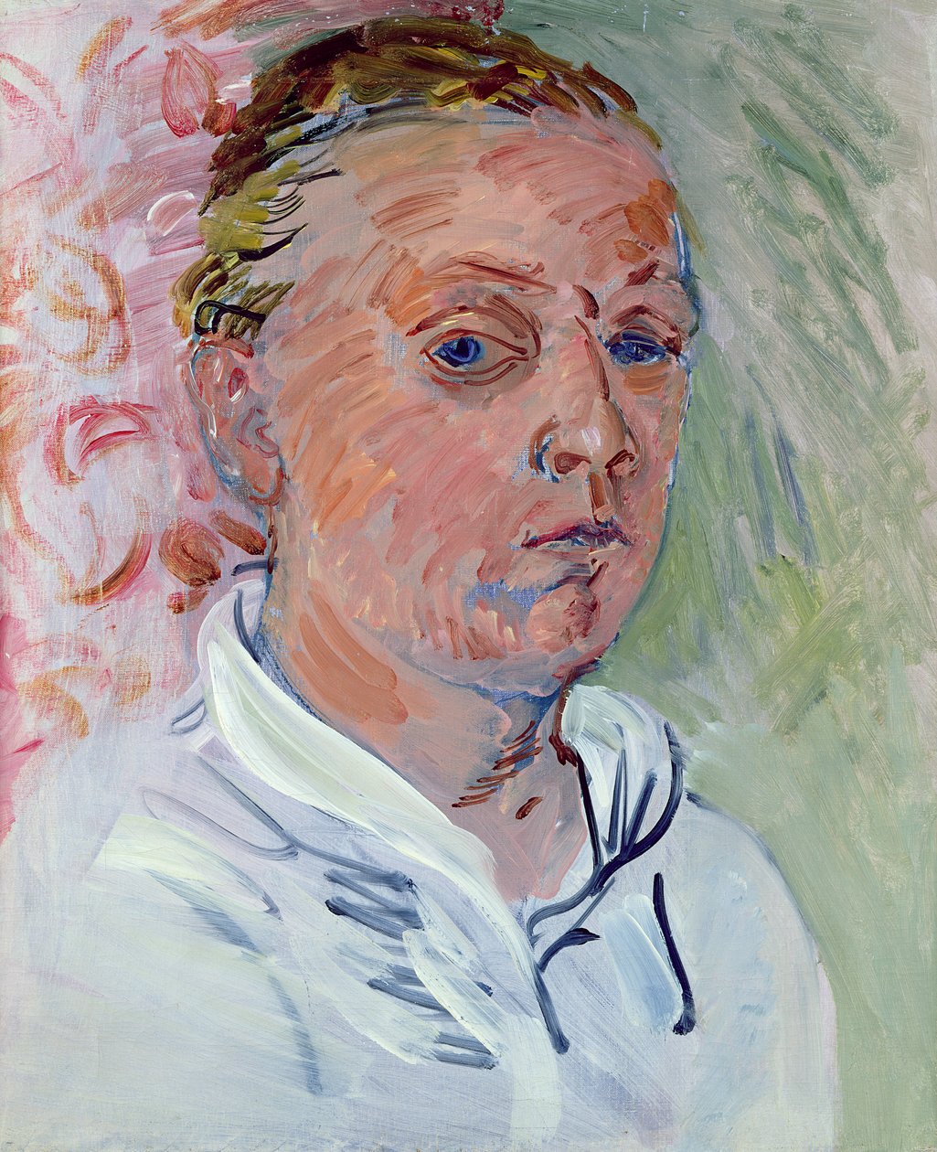 Självporträtt, ca 1945 (olja på duk) av Raoul Dufy