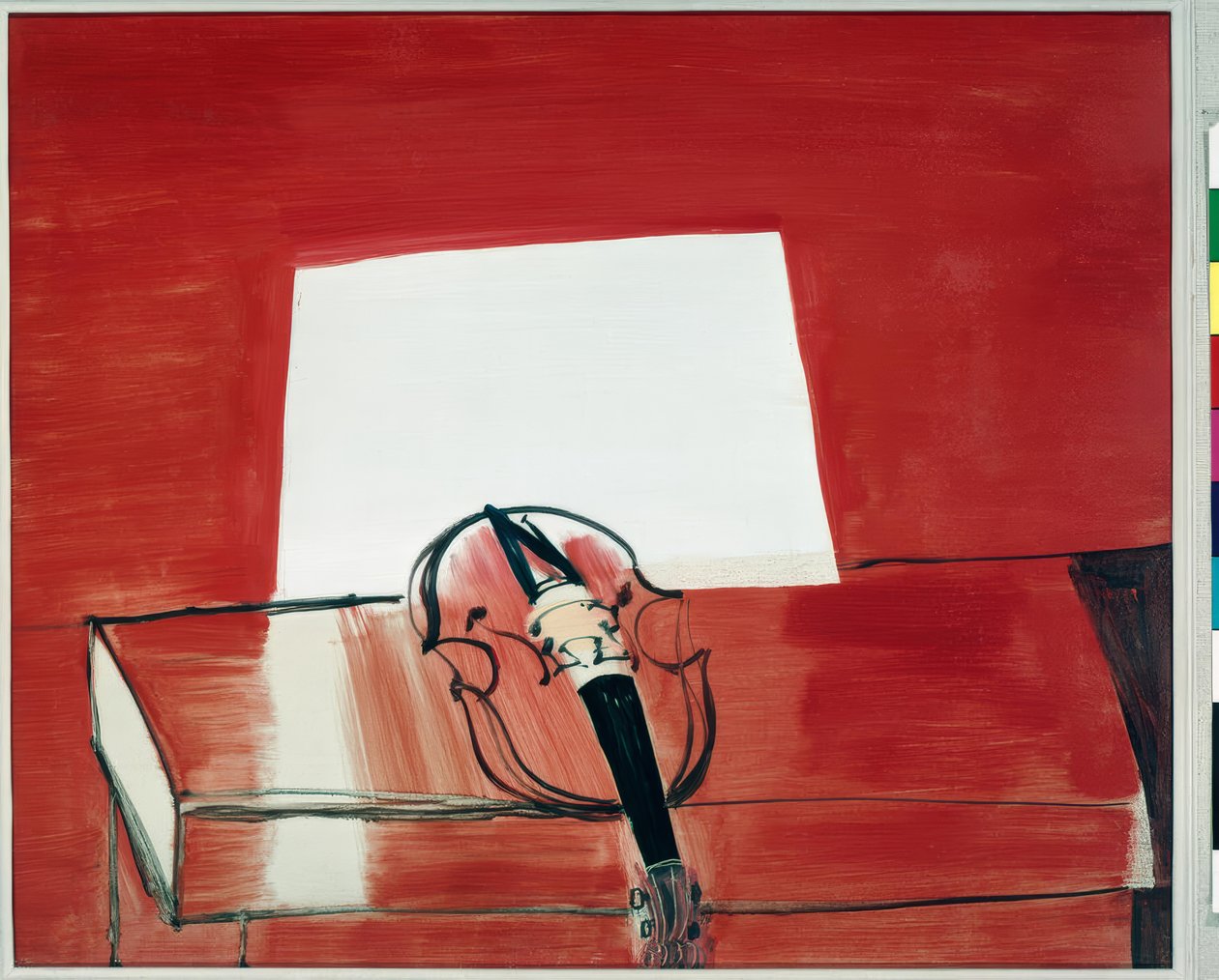 Stilleben med violin av Raoul Dufy