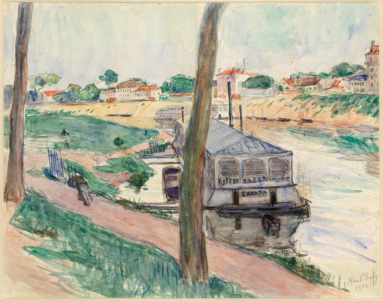 Husbåten av Raoul Dufy
