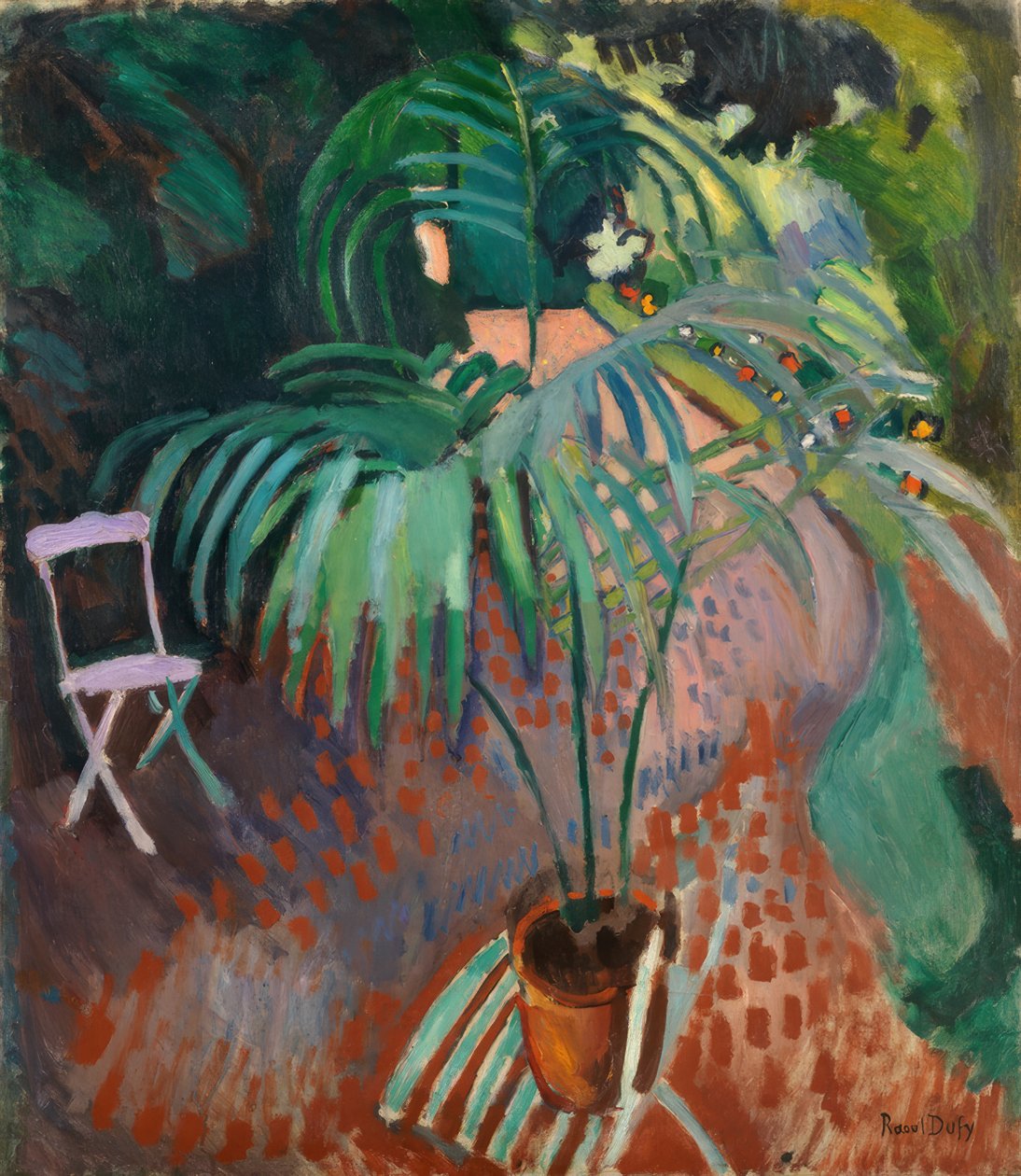Det lilla palmträdet av Raoul Dufy