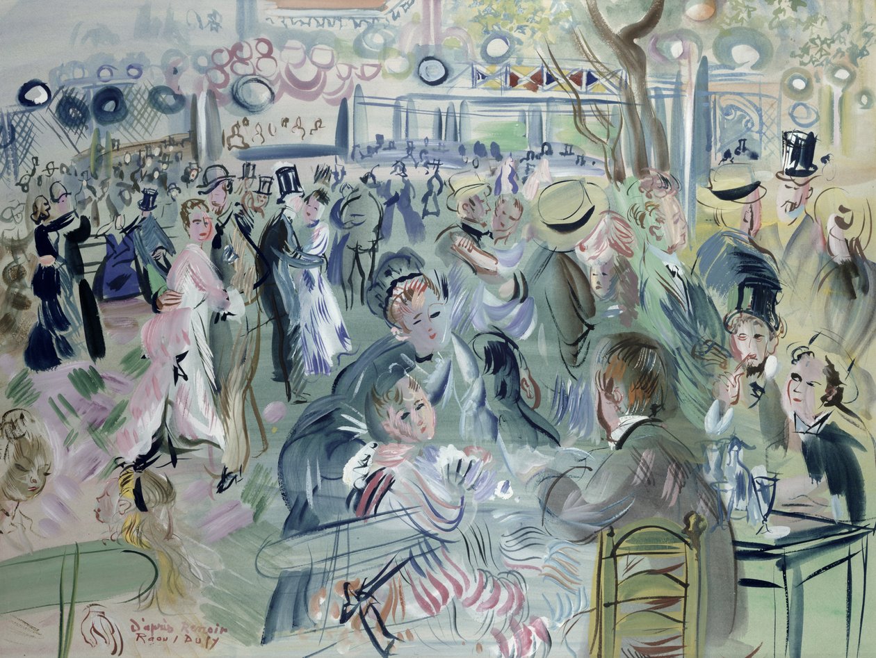 Moulin de la Galette av Raoul Dufy