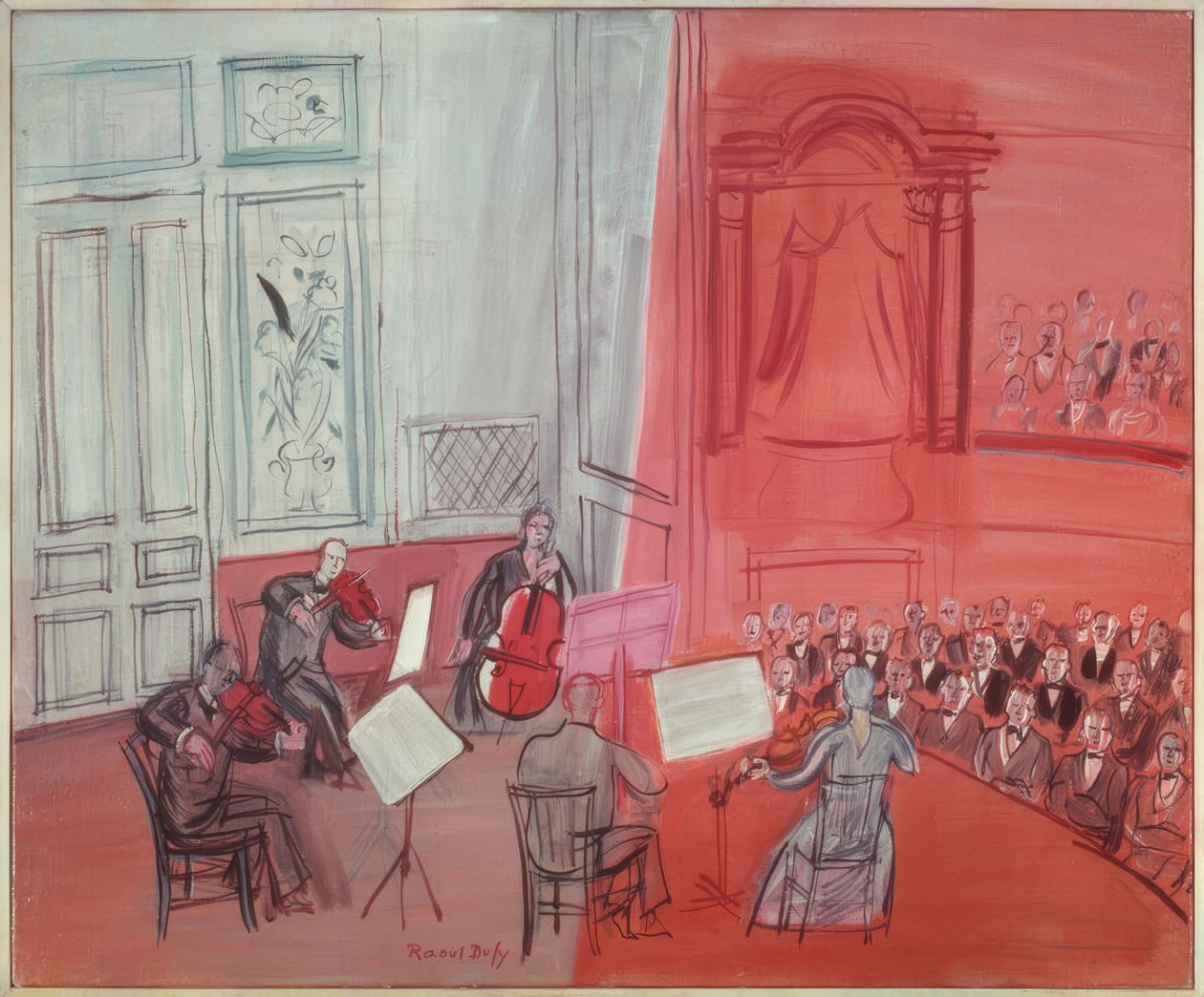 Den orange konserten av Raoul Dufy