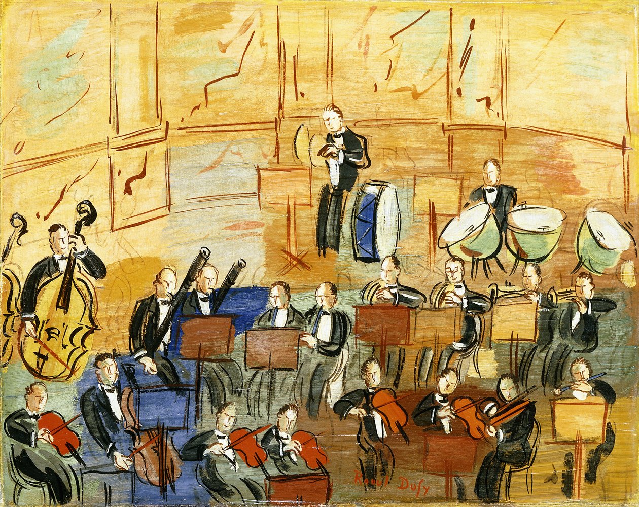 Orkestern av Raoul Dufy