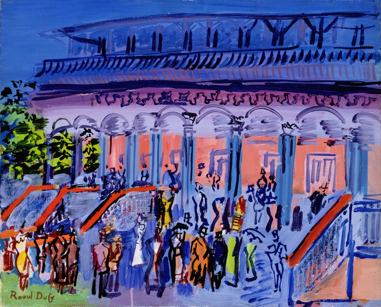 Ägarens inhägnad, ca 1930-5 av Raoul Dufy