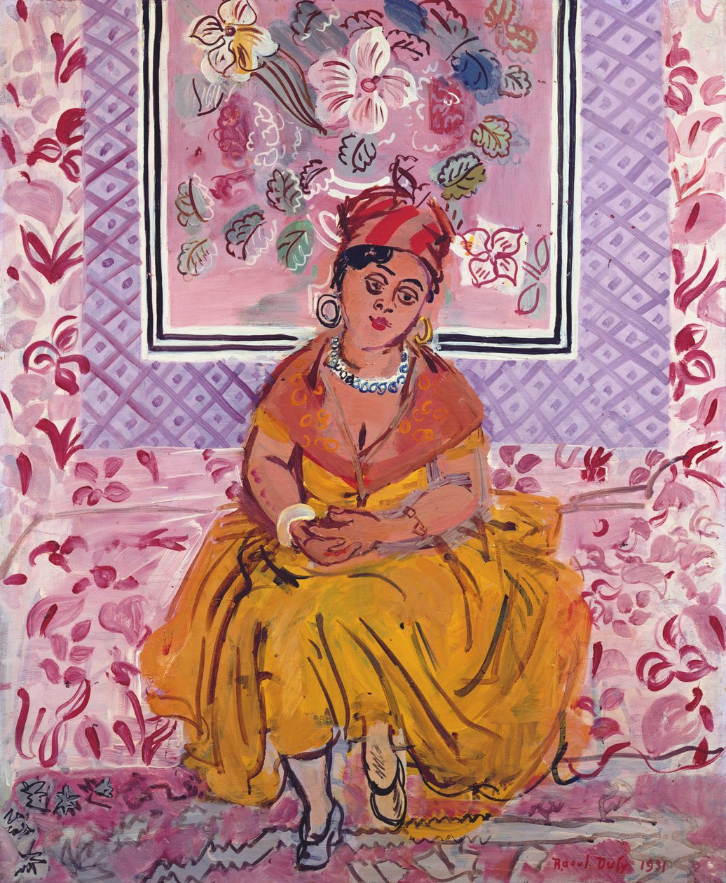 Kvinnan från Martinique av Raoul Dufy