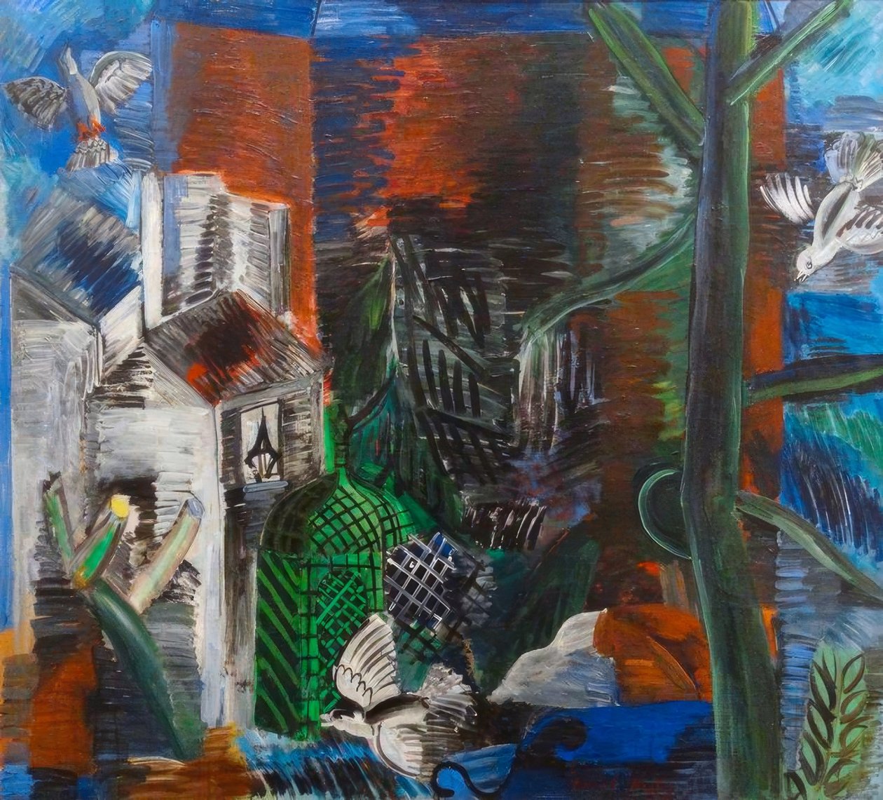 Den övergivna trädgården av Raoul Dufy