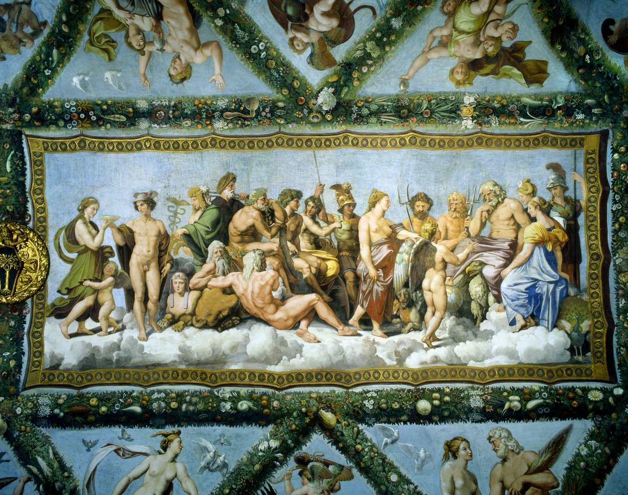 Gudarnas råd, 1517-18 av Raffaello Sanzio Raphael