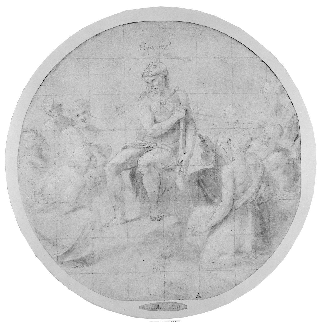 Herkules som vältalighetens gudom, WA1846.212 av Raffaello Sanzio Raphael