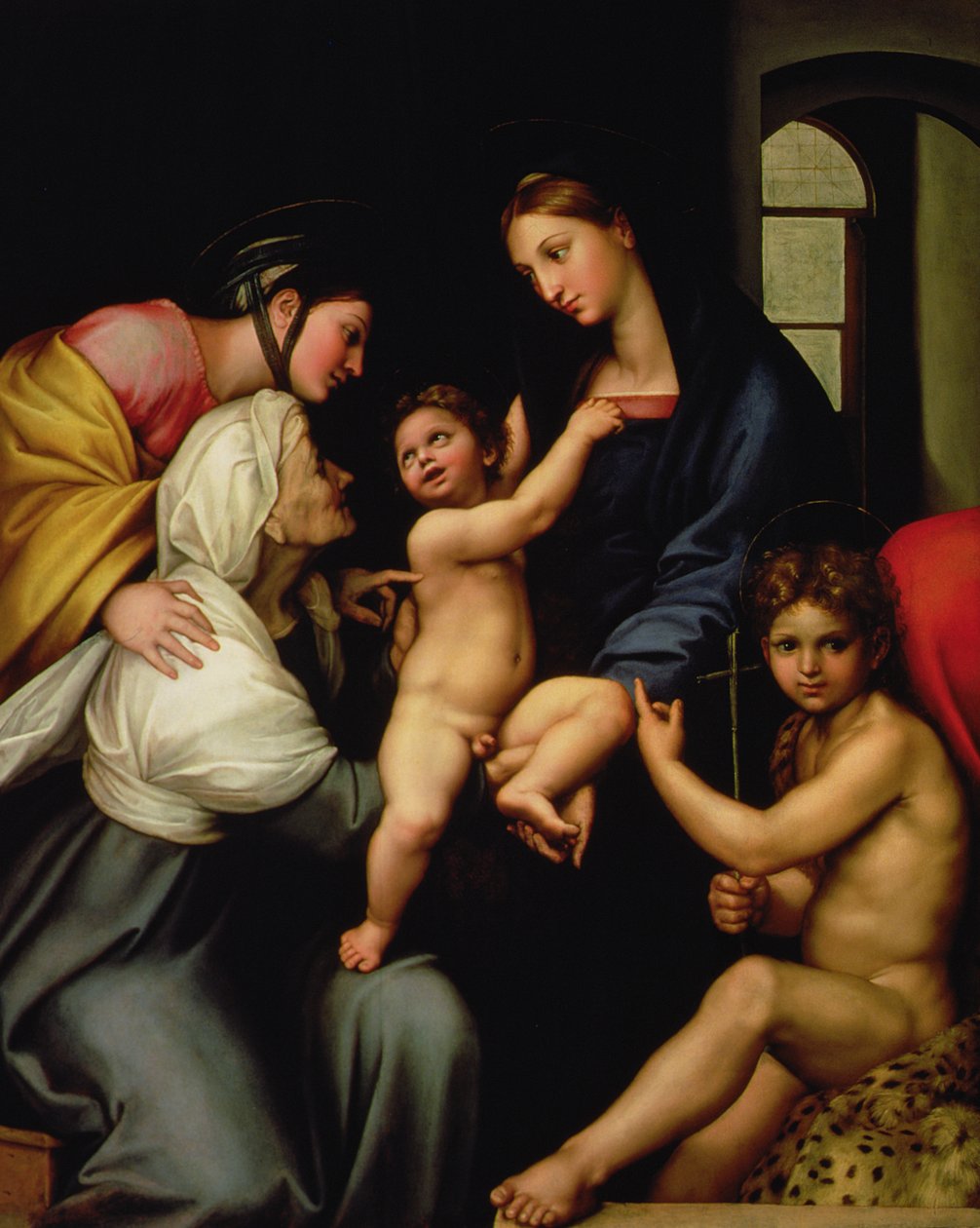 Madonna av sängkläderna av Raffaello Sanzio Raphael