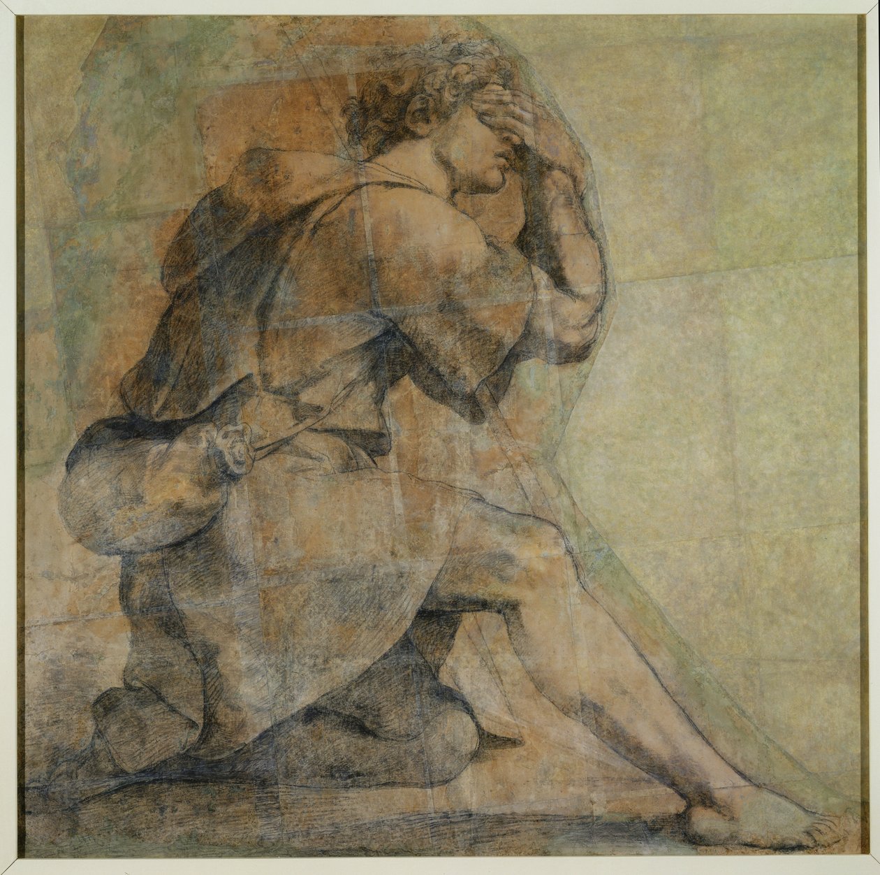 Moses (kol på papper) av Raffaello Sanzio Raphael