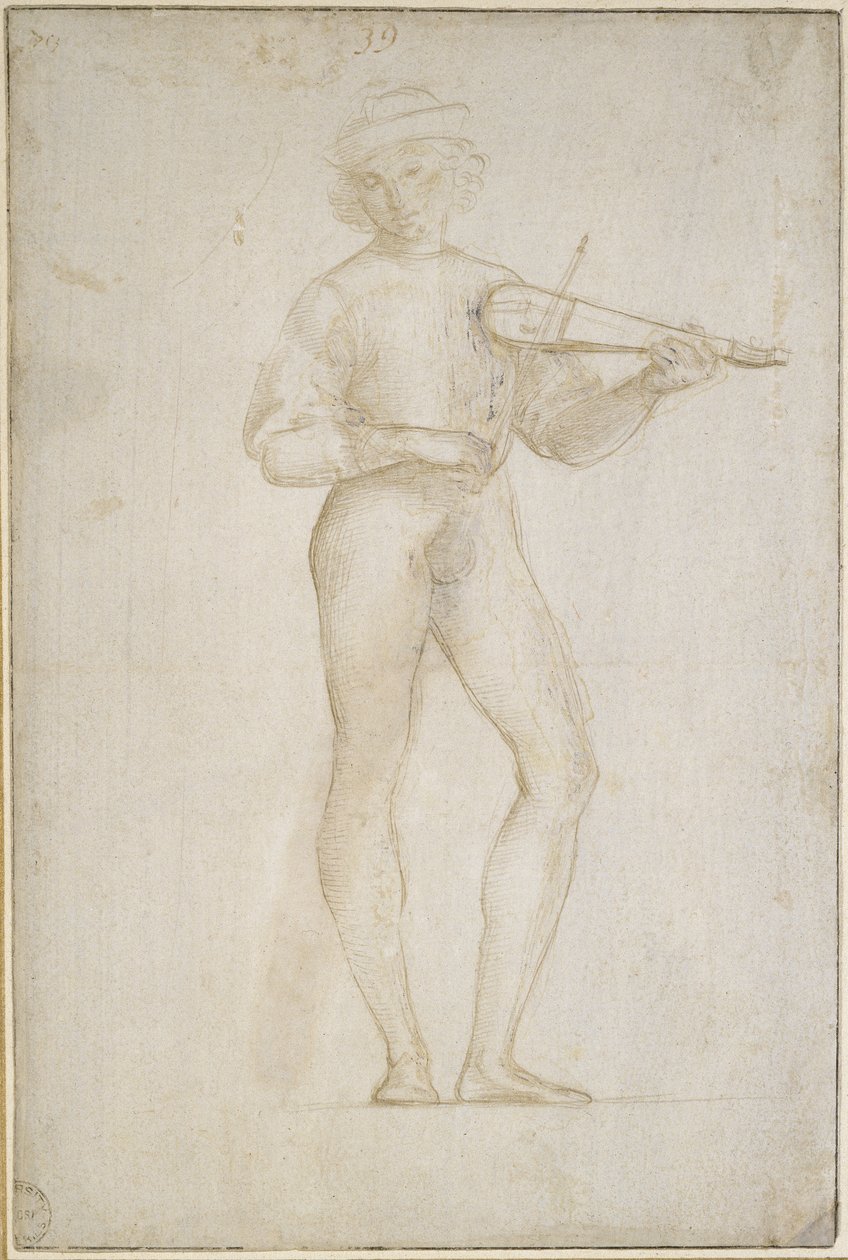 Två studier av Raffaello Sanzio Raphael