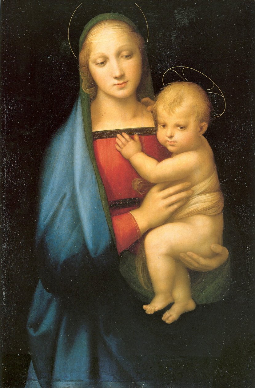 Storhertig Madonna av Raphael Madonna dell Raphael