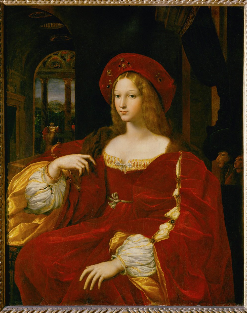 Isabel de Requesens, hustru till vicekungen av Neapel ... av Raphael (1483-1520)