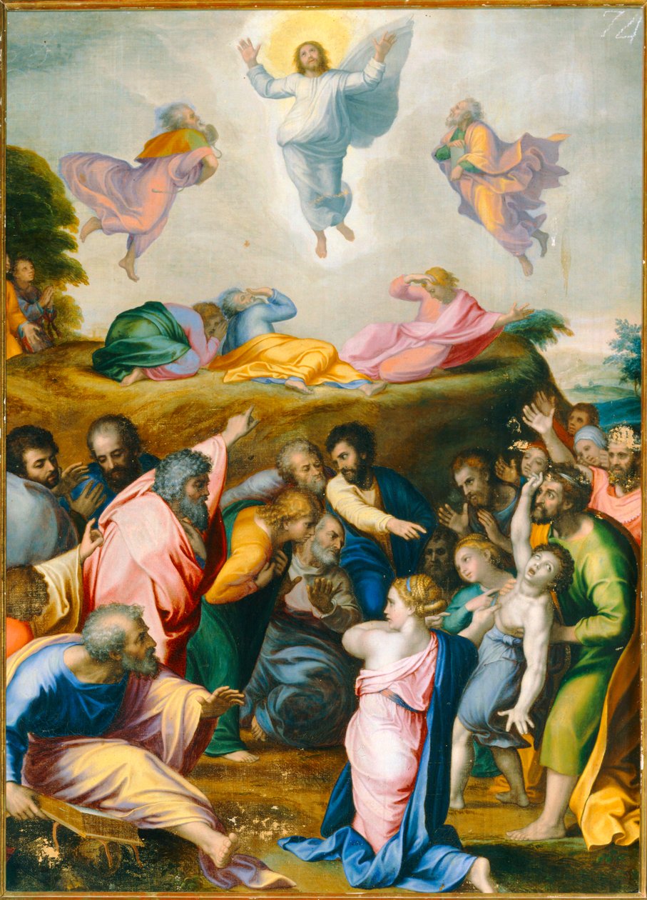 Jesu förvandling (målning) av Raphael (1483 1520)