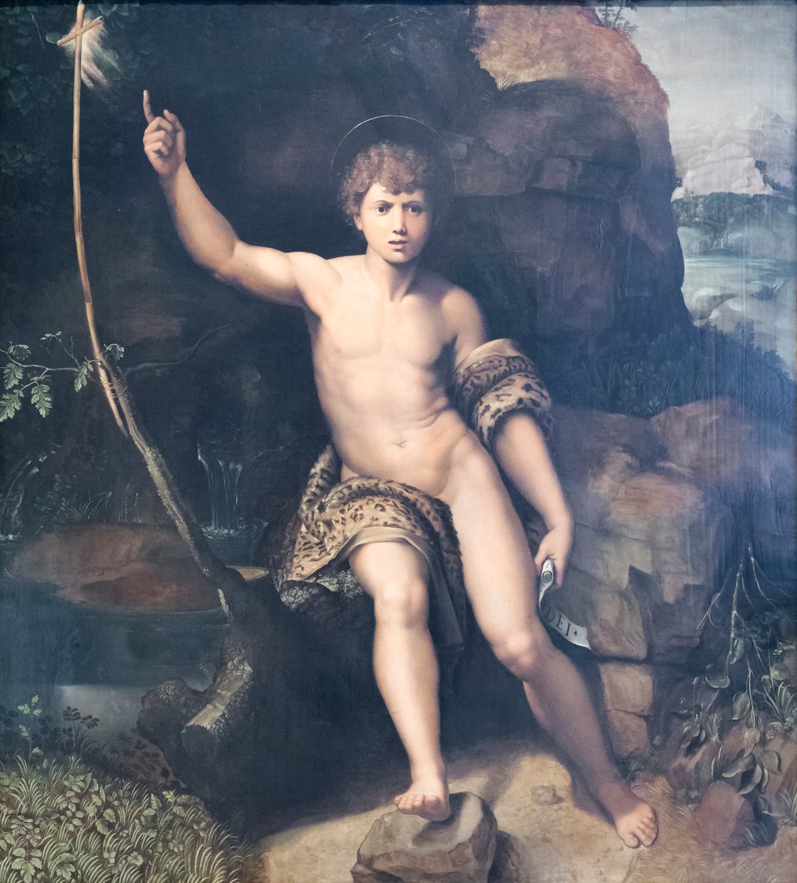 Johannes Döparen av Raphael (1483-1520) (after)
