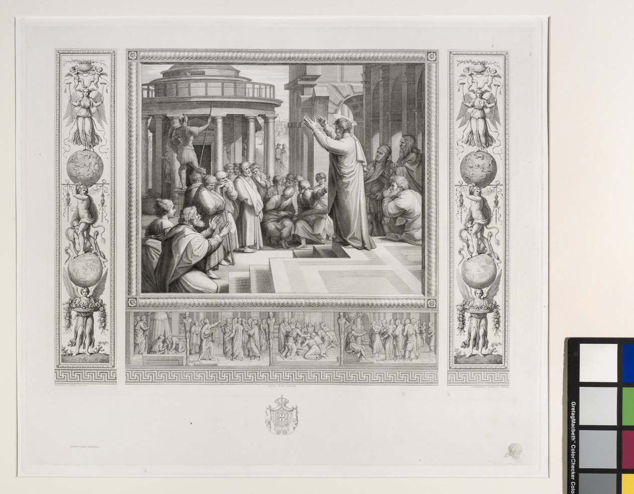 Paulus predikar på Areopagen av Raphael (1483 1520) (after)