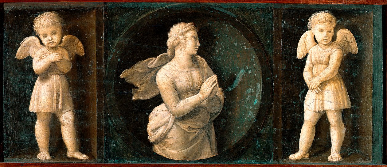 Hopp, predella från Baglionis altartavla av Raphael (1483 1520)